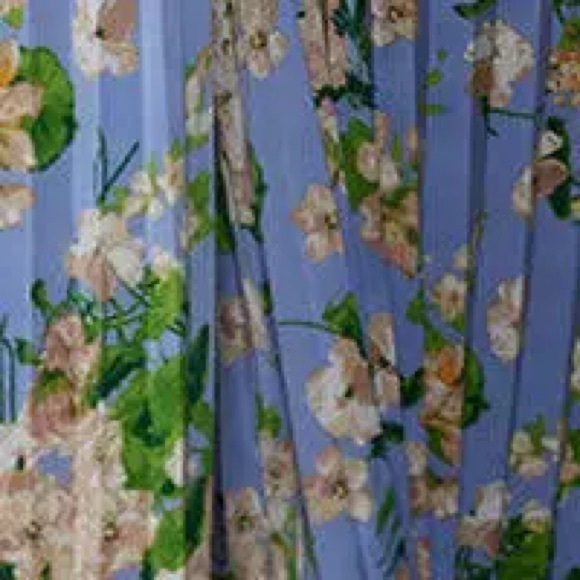 NEW YORK & COMPANY Plus One Shoulder Pleaded Jumpsuit,Color Lavender ,XXL Size - Picture 6 of 6